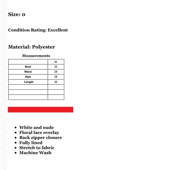 ❌SOLD❌Ann Taylor LOFT Lace Overlay Sheath Dress - Picture 6 of 6